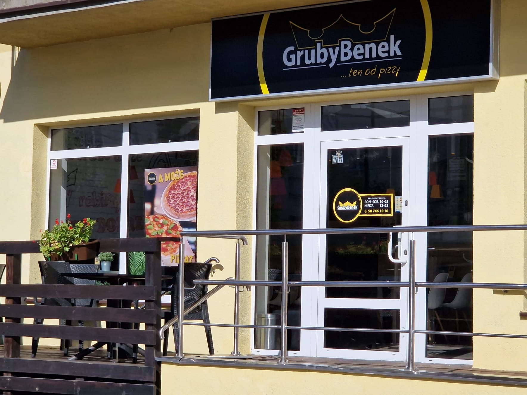 Gruby Benek - increase in visibility and sales in 3 locations in Pomerania